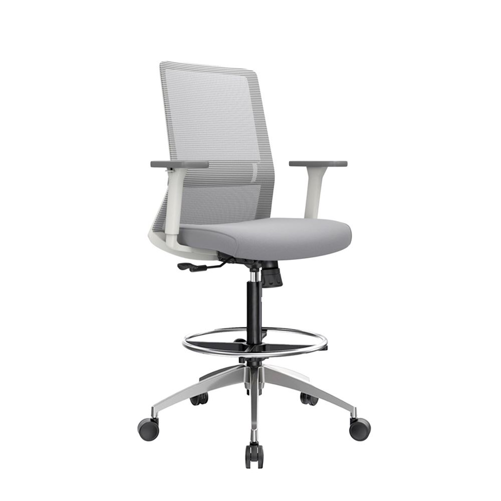 Silla Cajero Twist Ergonómica Gris Ofideas